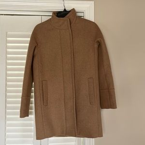 Wool coat camel